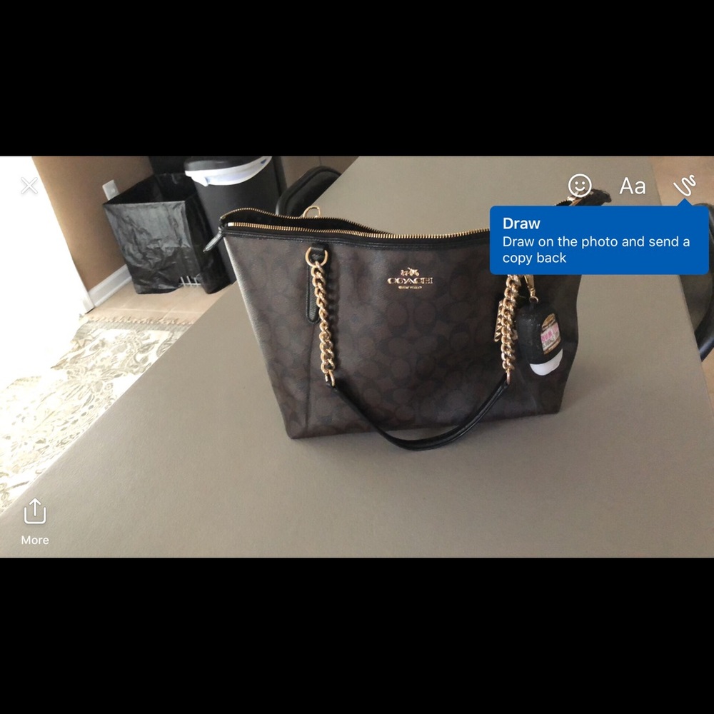 Coach purse EUC